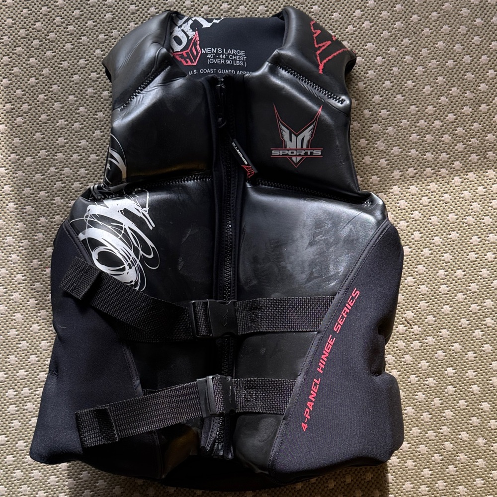 Black Men's HO Life Jacket